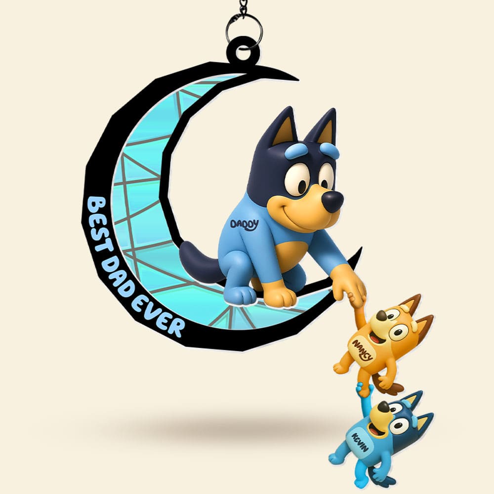 Dog Dad Suncatcher Ornament - Personalized Gifts For Dad 02ohti060525-Homacus