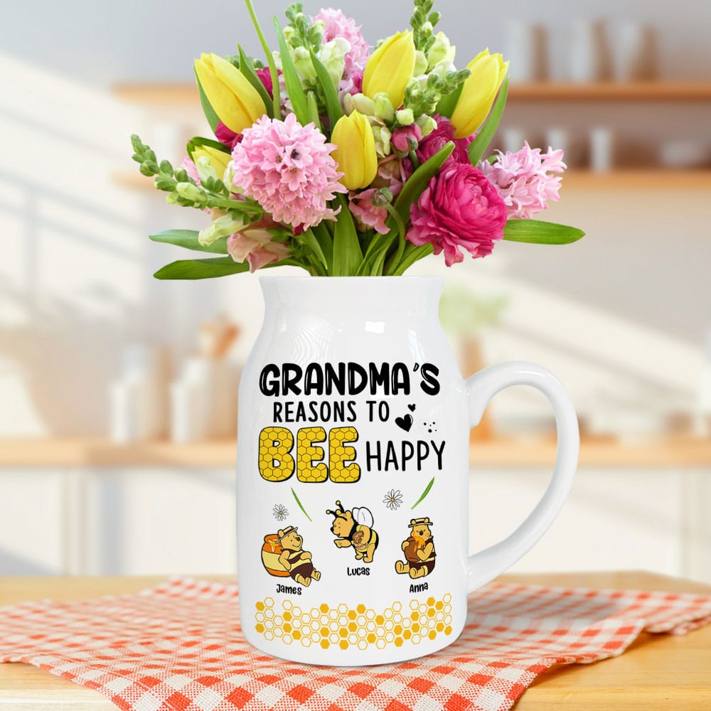 Personalized Gifts For Grandma Flower Vase 04htti220624-Homacus