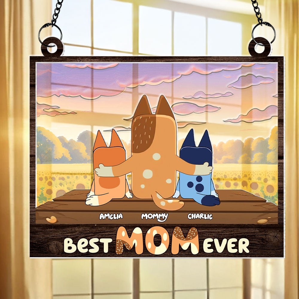 Personalized Gifts For Mom Suncatcher Ornament 01nati270325-Homacus