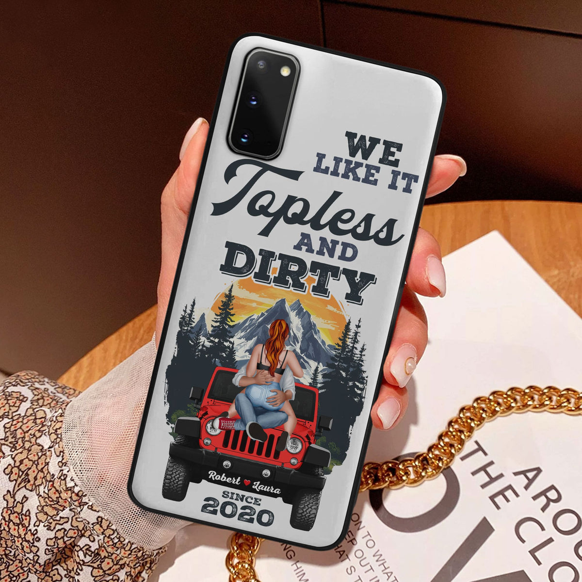 Personalized Gifts For Couple Frosted Phone Case 03htti210624hh-Homacus