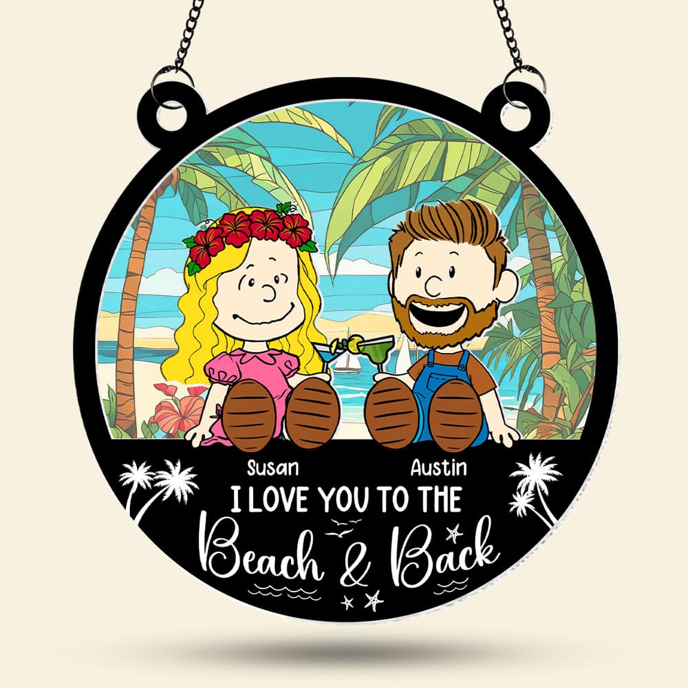 Personalized Gifts For Couple Suncatcher Ornament 04toti080125pa-Homacus