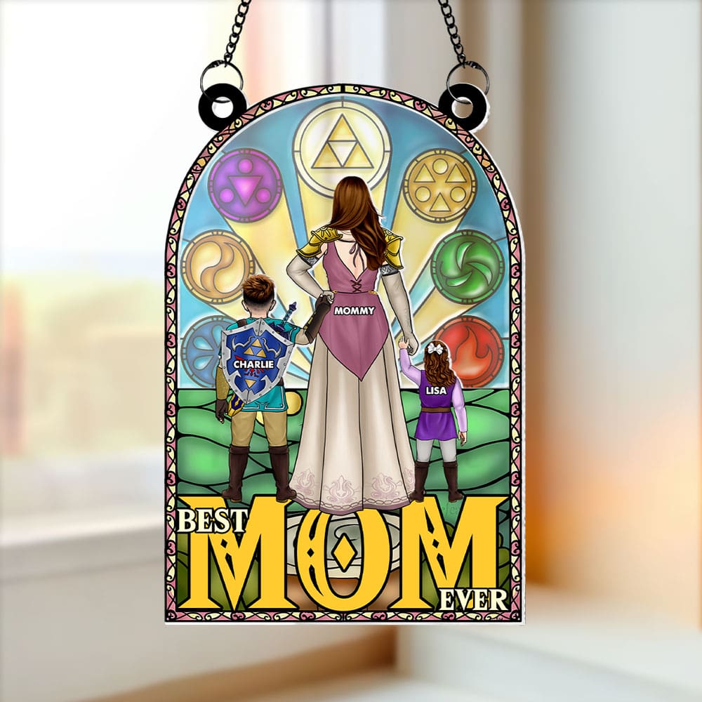 Personalized Gifts For Mom Suncatcher Ornament 04toti170225hg-Homacus