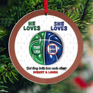 Personalized Gifts For Basketball-loving Couple Christmas Ornament 01huti101024-Homacus