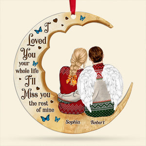 Personalized Gifts For Heaven Christmas Ornament 03ohti071124-Homacus