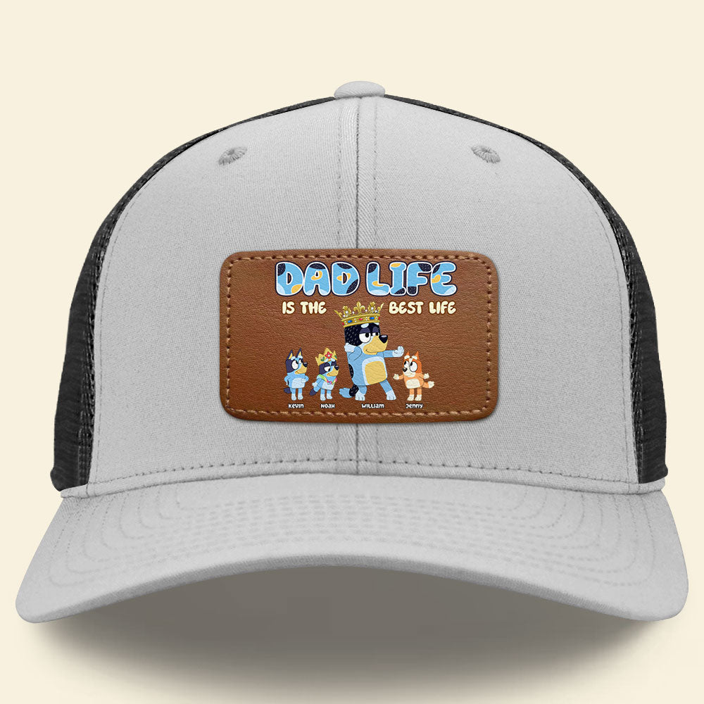 Dog Dad Trucker Hat - Personalized Gifts For Father 01KATI310524-Homacus