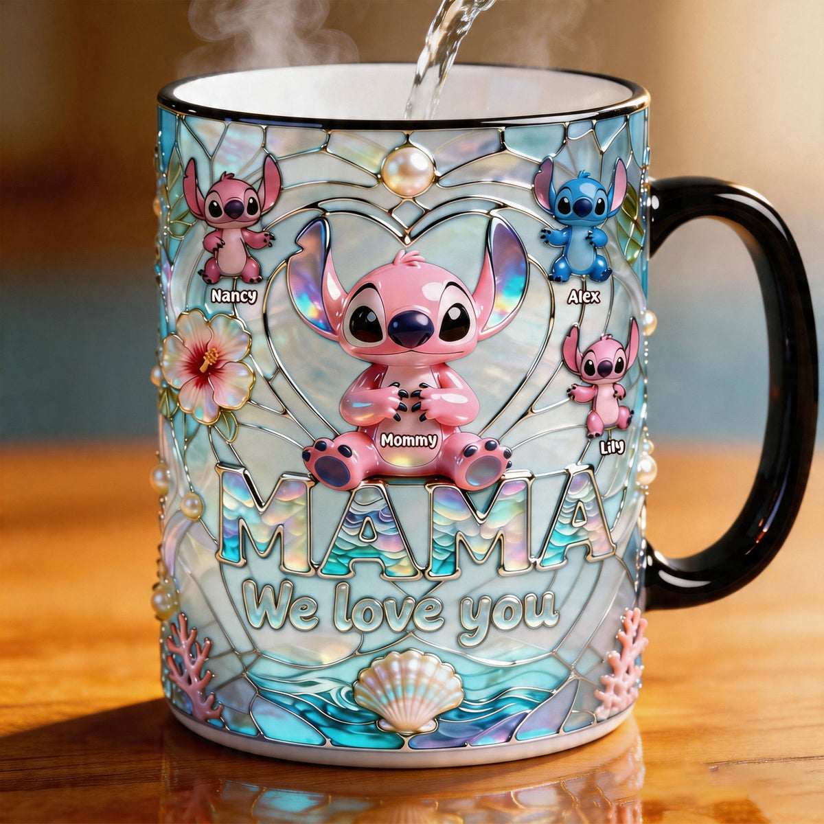 Mama's Little Experiments Magic Coffee Mug - Personalized Gifts For Moms 01TGTI210426-Homacus