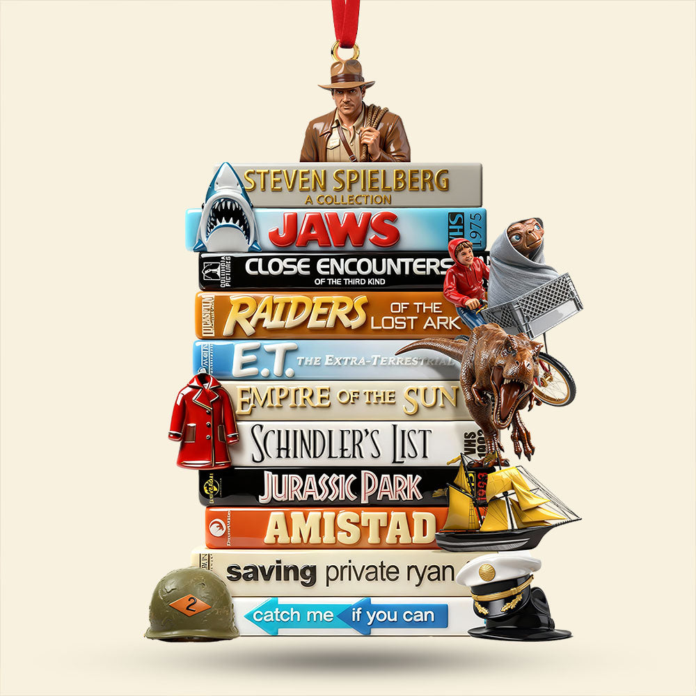 Masterpiece Stack Acrylic Ornament, Personalized For Cinema Geek 02QHTI031125-Homacus