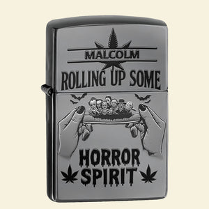 Rolling Up Some Horror Lighter, Personalized Gifts For Smoking Lovers 05qhti080925-Homacus