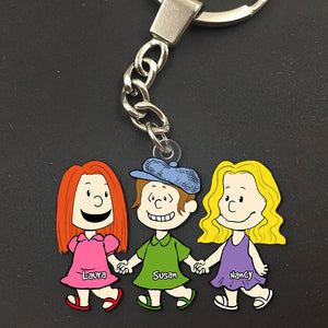 Personalized Gifts For Best Friends Keychain 05acti150125-Homacus