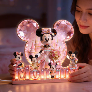 Love Mommy Acrylic Light Box - Personalized Gifts For Moms 03pgti250326-Homacus