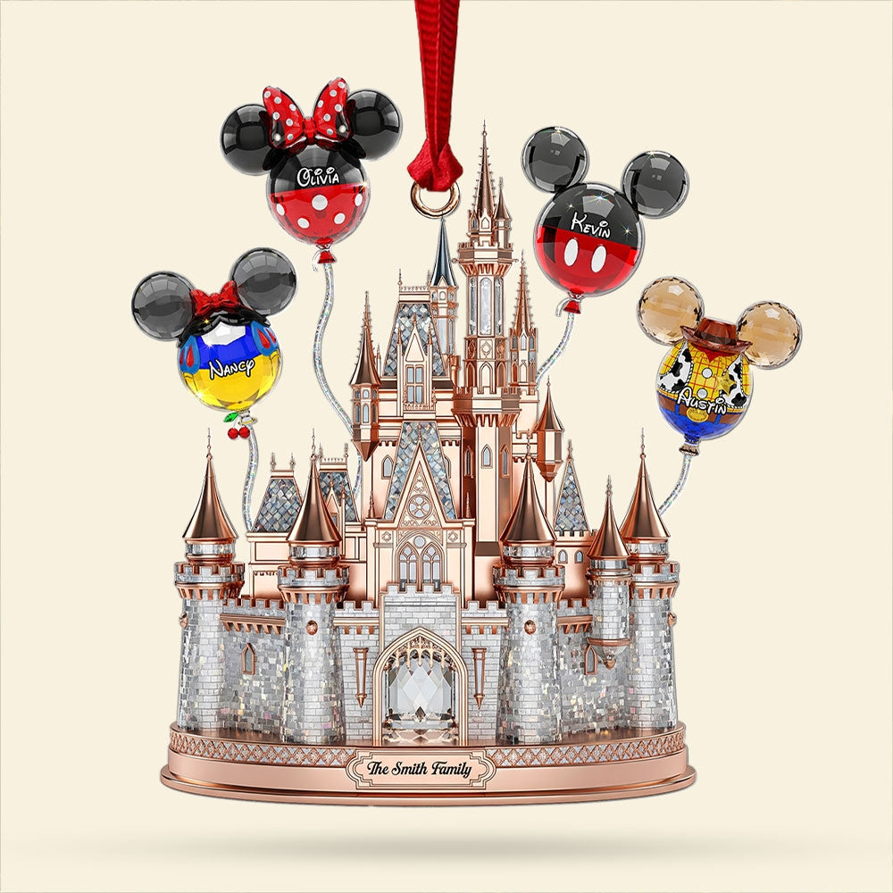 Balloon Family Ornament - Personalized Christmas Gifts For Family 05ohti130825-Homacus