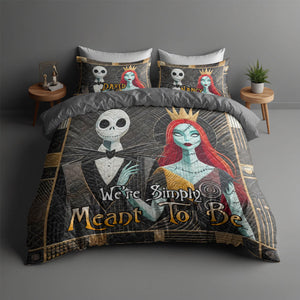 Personalized Gifts For Horror Couple Quilt Bedding Set 07tgti100125-Homacus