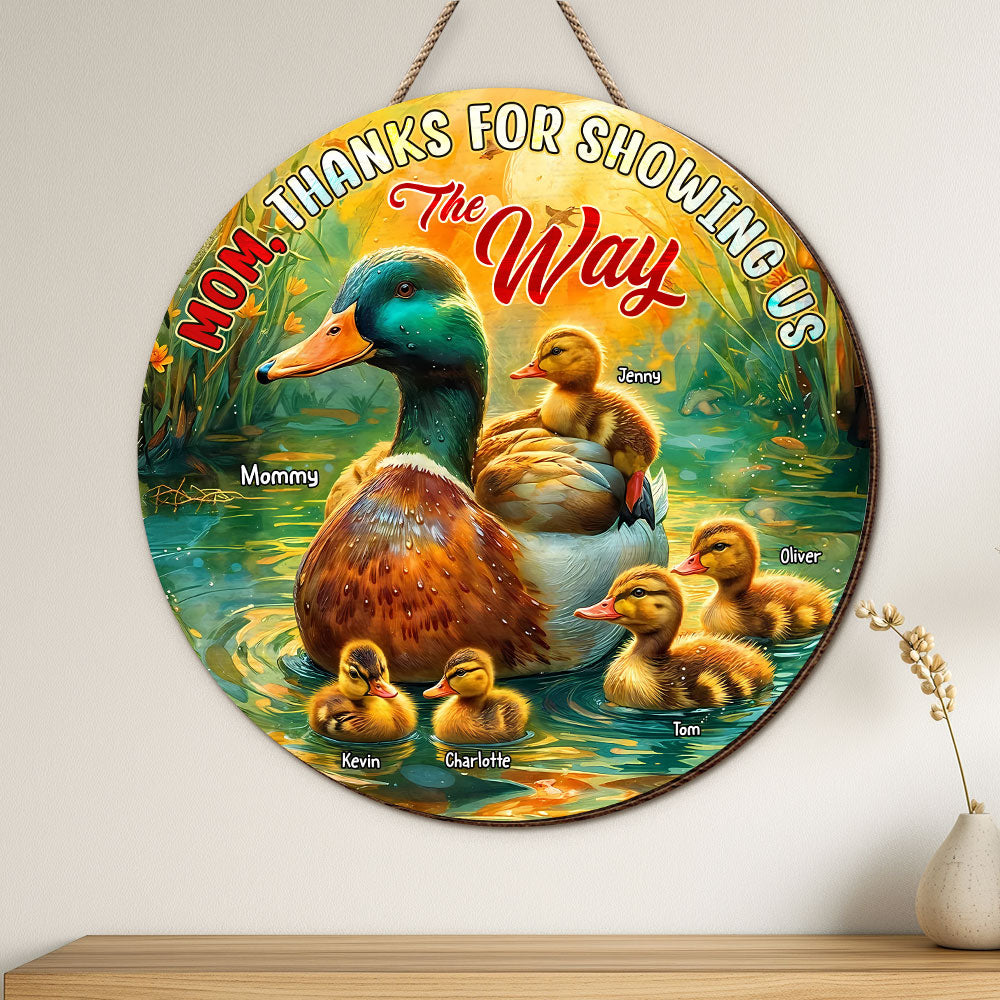 Personalized Gifts For Mom Wood Sign 01huti280325-Homacus