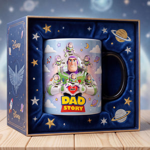 Space Hero Dad Magic Coffee Mug - Personalized Gifts For Dad 05nati300426-Homacus