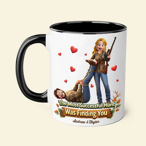 Hunting Couple Coffee Accent Mug - Personalized Gifts For Couple Coffee Mug 03HUTI200126HG-Homacus