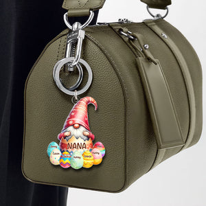 Personalized Easter Gifts For Grandma Keychain 02nati060225 Gnome Nana-Homacus