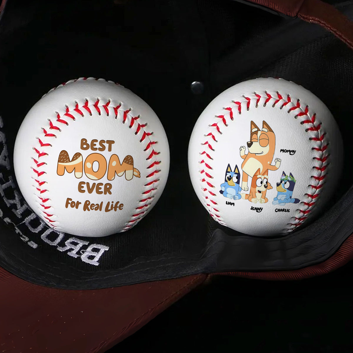Personalized Gift For Mom Baseball- Magic Mom For Real Life-Homacus