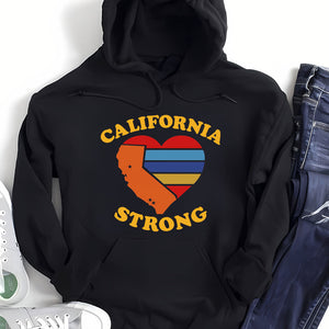 Pray For California Los Angeles Fire Strong Shirt Northern California Wildfire-Homacus