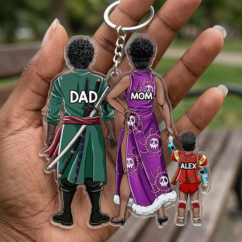 Ocean Crew Family Keychain - Personalized Gift For Family 011qhhu240225pa-Homacus