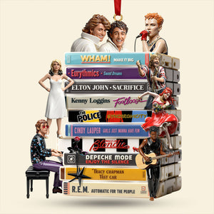 New Wave Geek Acrylic Ornament, Personalized Gift For Gen X and Gen Y 03QHTI031125-Homacus