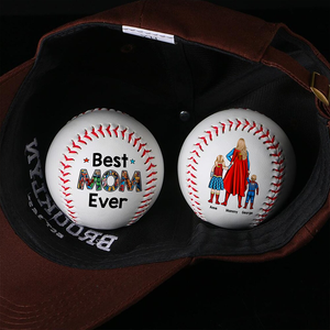 Powerful Mom And Kids Baseball - Personalized Gift For Mother's Day Baseball 01ACHU240426PA-Homacus