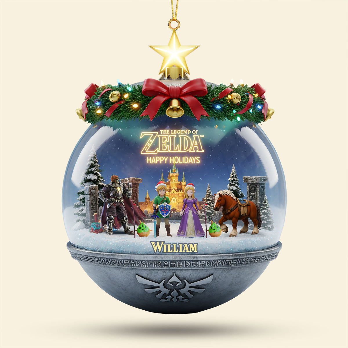 Adventure Ornament - Personalized Gifts For Game Lovers 02toti260925-Homacus