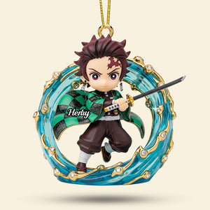 Darkness Hunter Ornament - Personalized Gifts For Loved Ones 05pgti270825-Homacus
