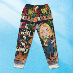 Personalized Gifts For Gardening Lover Sweatpants, At Peace In The Garden 03tgti021224hh-Homacus