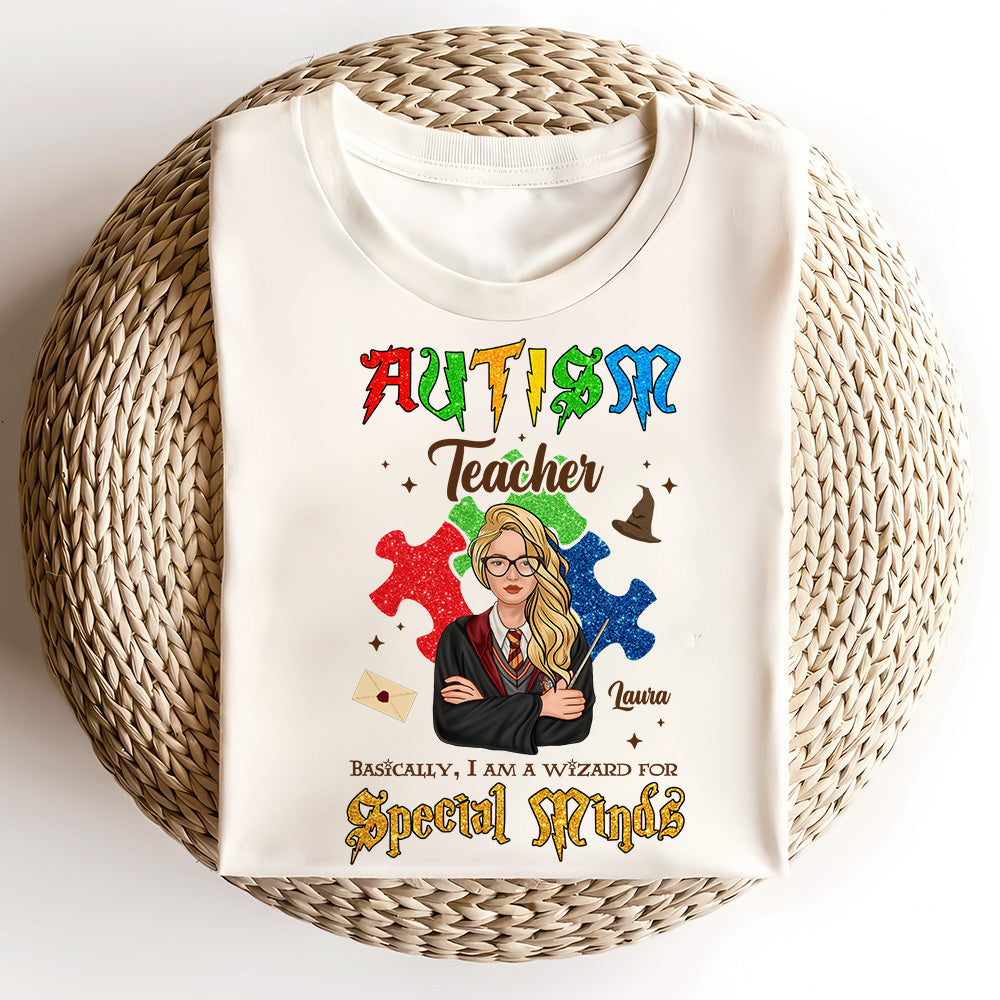 Personalized Gifts For Autism Teacher Shirt 04ohti270225-Homacus