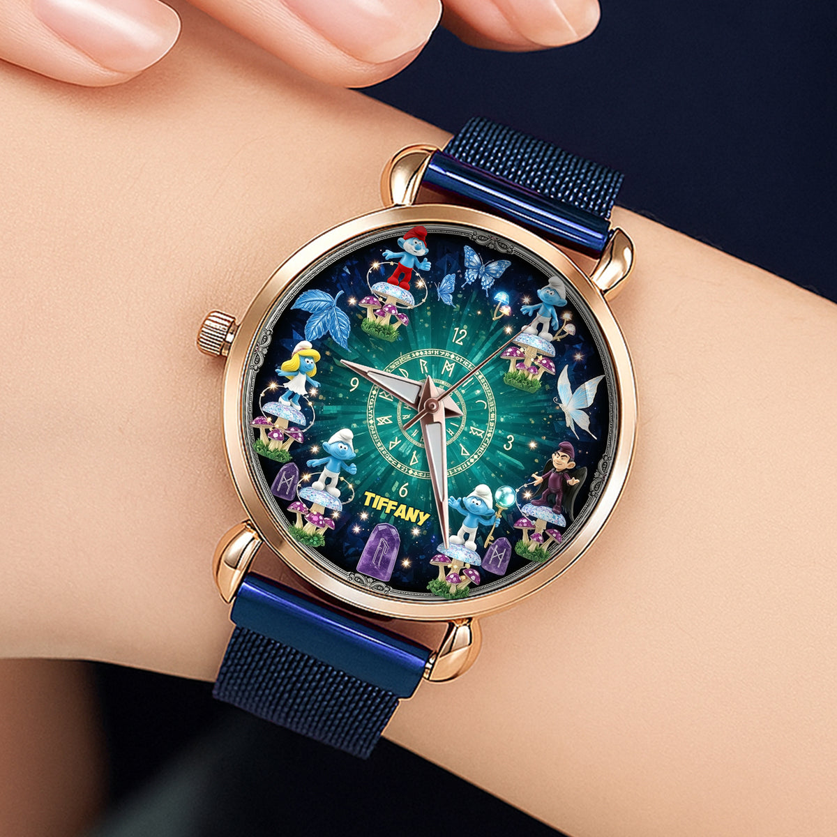 Blue Forest Characters Quartz Watch - Personalized Gifts For Cartoon Fans 03tgti210725-Homacus