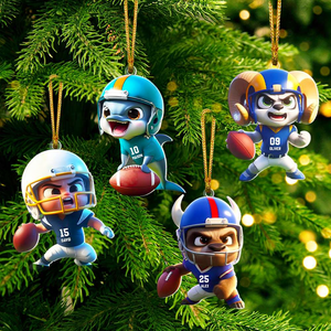 Personalized Gifts For Football Lovers Christmas Ornament 01HUMH221124-Homacus