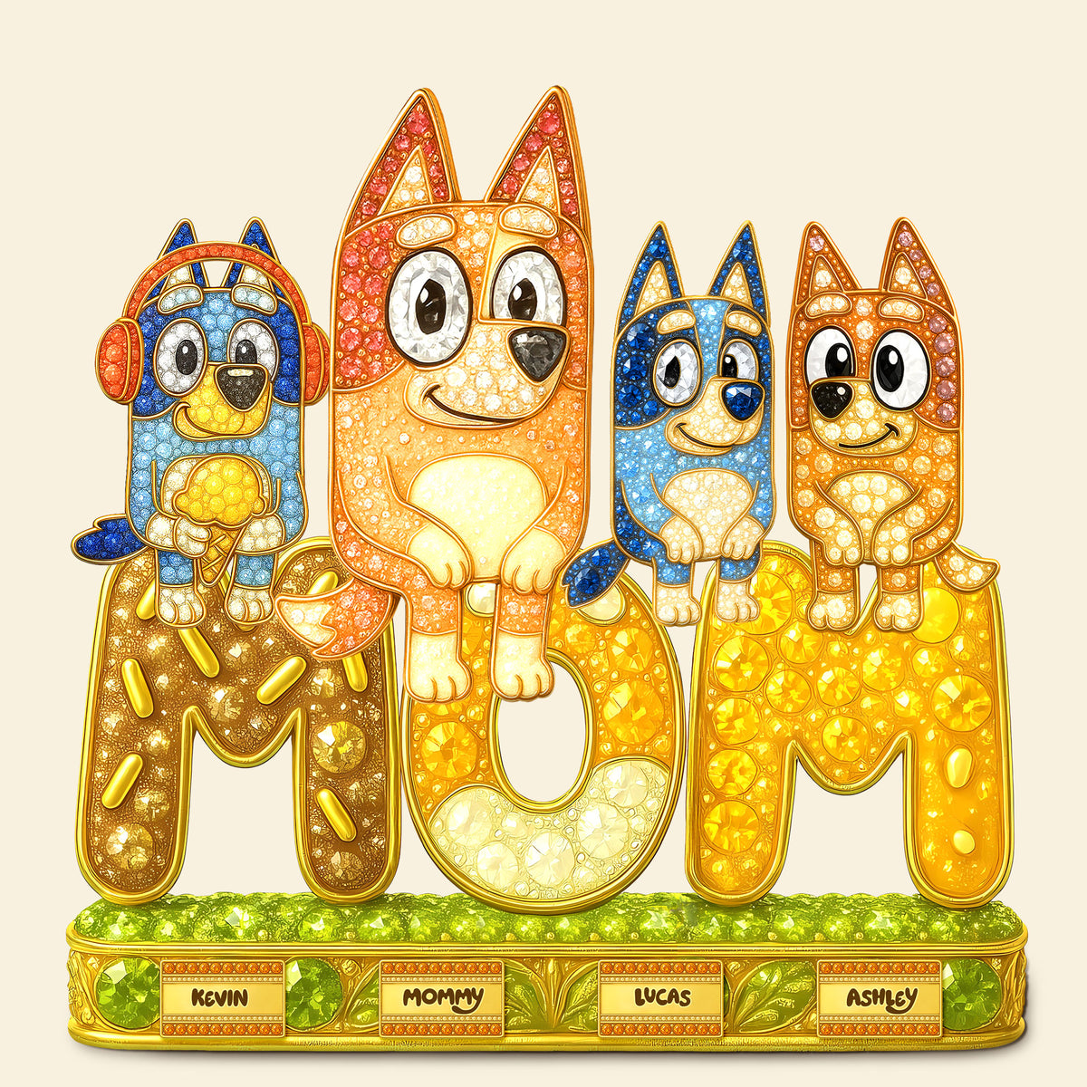 Dog Mom Acrylic Plaque - Personalized Gifts For Mother 02OHTI190425-Homacus