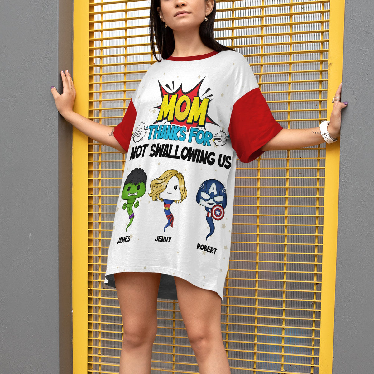 Personalized Gifts For Mom Raglan Dress 03toti080325-Homacus