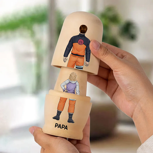 Legendary Clan Family Wooden Nesting Dolls - Personalized Gifts For Mother's Day 03qhhu090426-Homacus