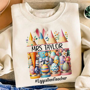 Personalized Gifts For Teacher Shirt Easter's Day 06ohti010325-Homacus