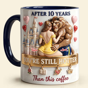 Fairytale Couple Accent Mug - Personalized Gifts For Couple 02qhti311225-Homacus