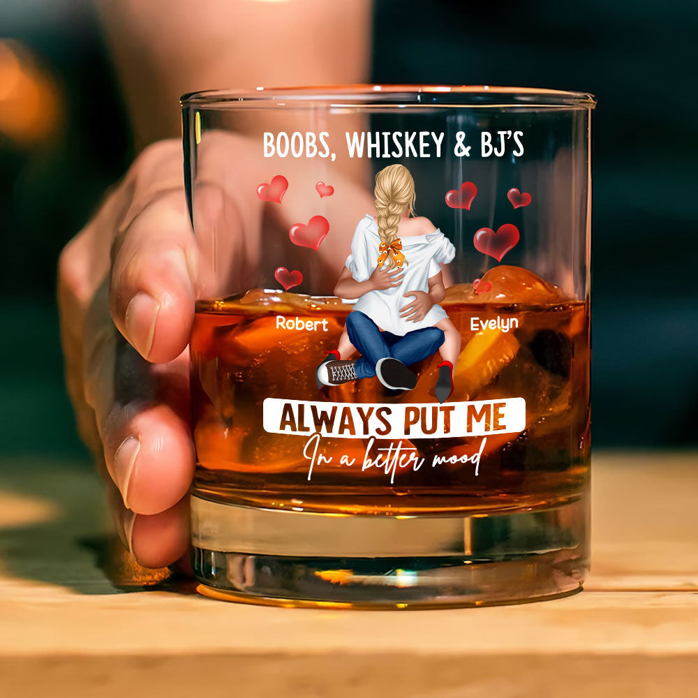Couple Whiskey Glass - Personalized Gifts 02nati050225-Homacus
