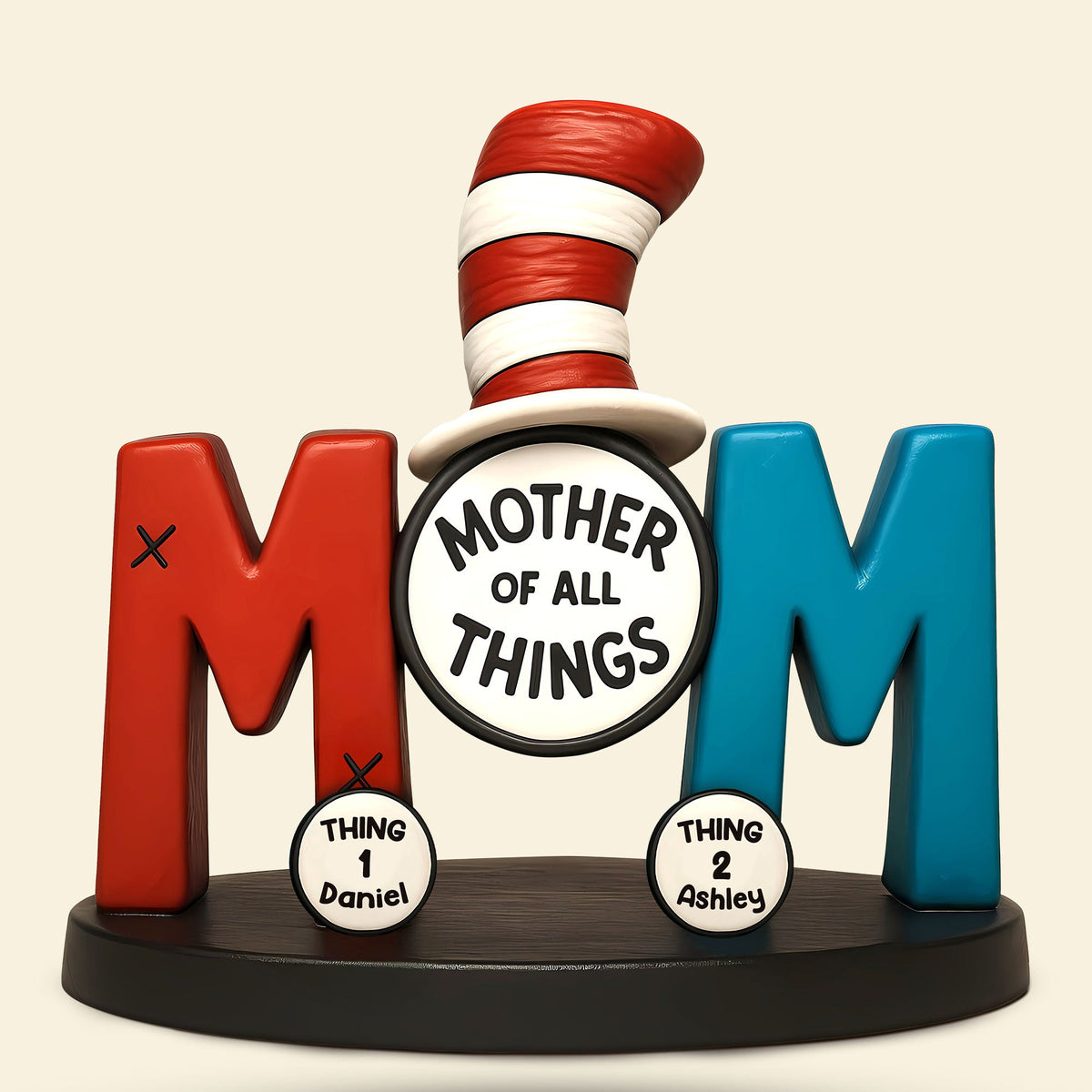 Things Mom Plaque - Personalized Gifts For Mom 03nati180425-Homacus