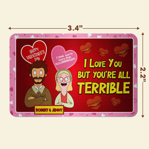 Personalized Gifts For Couple Wallet Card 01xqti101224hg-Homacus