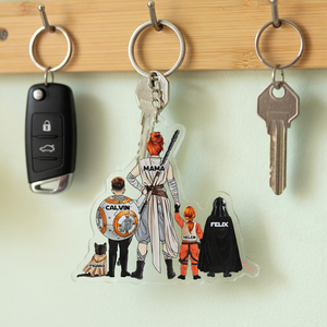 Personalized Gifts For Mom Keychain Universe Mom And Kids 071qhhu220225hhhg-Homacus