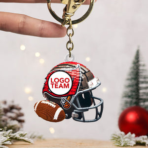 Personalized Gifts For American Football Lover Keychain 02huti291124-Homacus