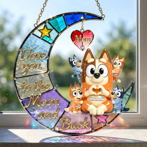 Mom And Kids Suncatcher Ornament - Personalized Gifts For Mom 01ohti270226-Homacus
