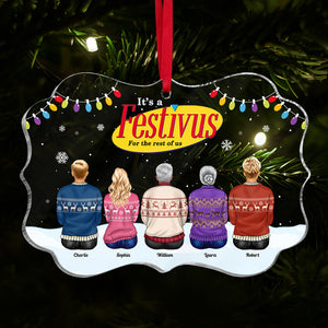 Personalized Gifts For Family Christmas Ornament 01acti201124 A Festivus For The Rest Of Us-Homacus