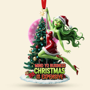 Christmas is Expensive Ornament Personalized Gifts 05PATI241125-Homacus