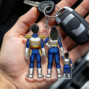 Super Power Family Keychain - Personalized Gift For Family 05QHHU030426HH-Homacus