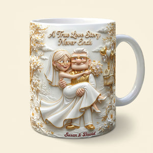 Lifelong Love Coffee Mug - Personalized Gifts For Couples 01qhti220126-Homacus