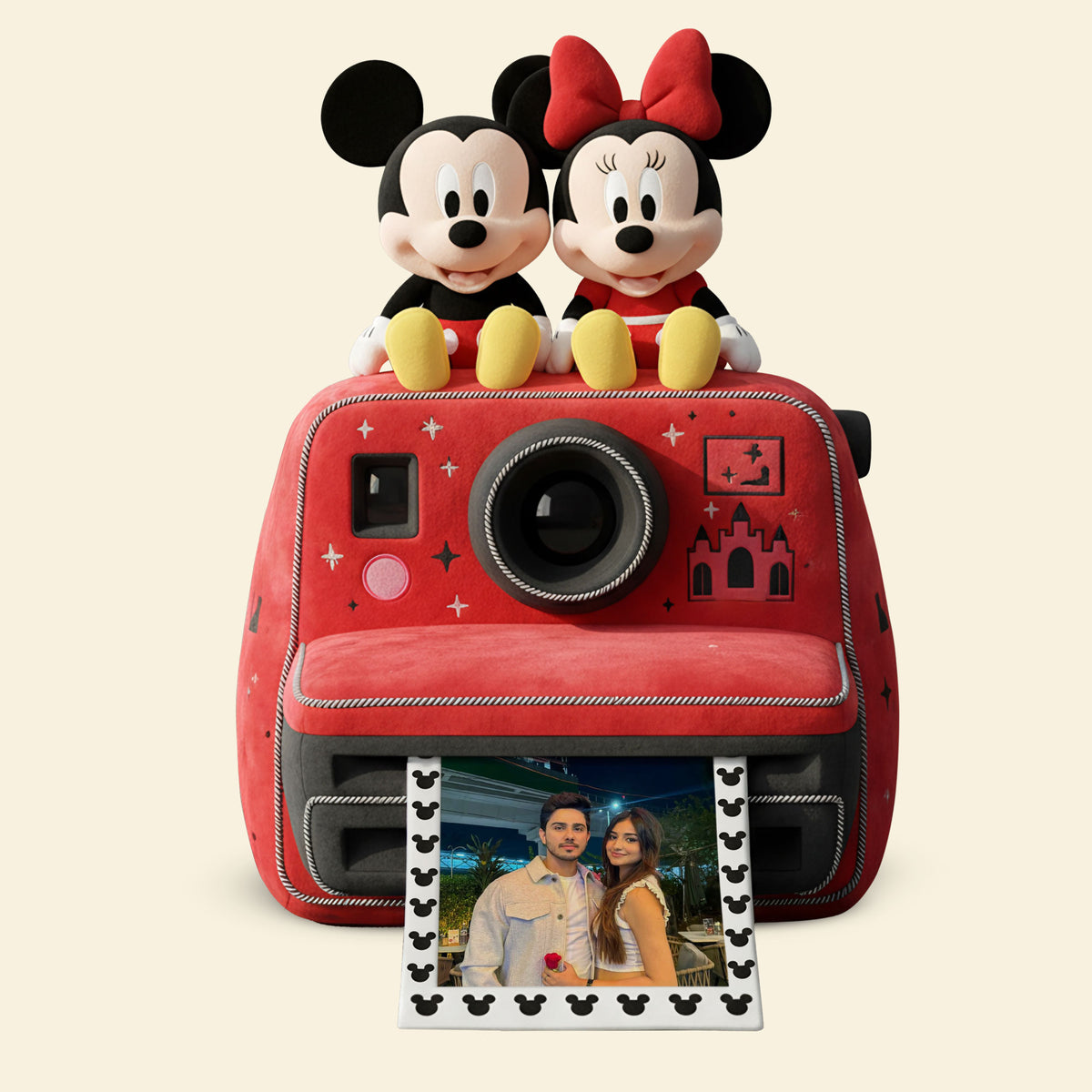 Couple Polaroid Pillow - Personalized Gifts For Couple Valentine Pillow 07KITI151125-Homacus