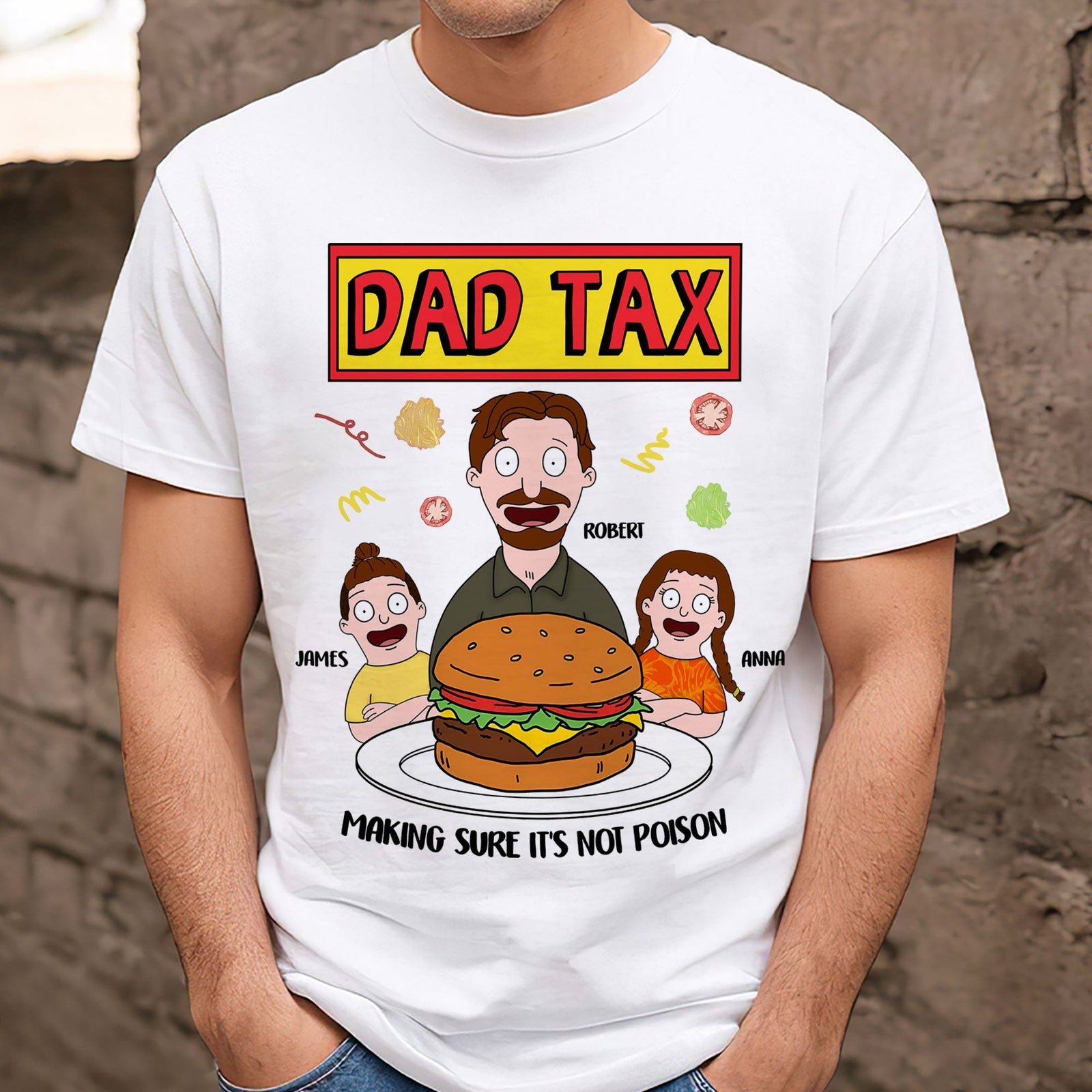 Dad Tax Shirt - Personalized Gifts For Dad 02xqti010425hg-Homacus
