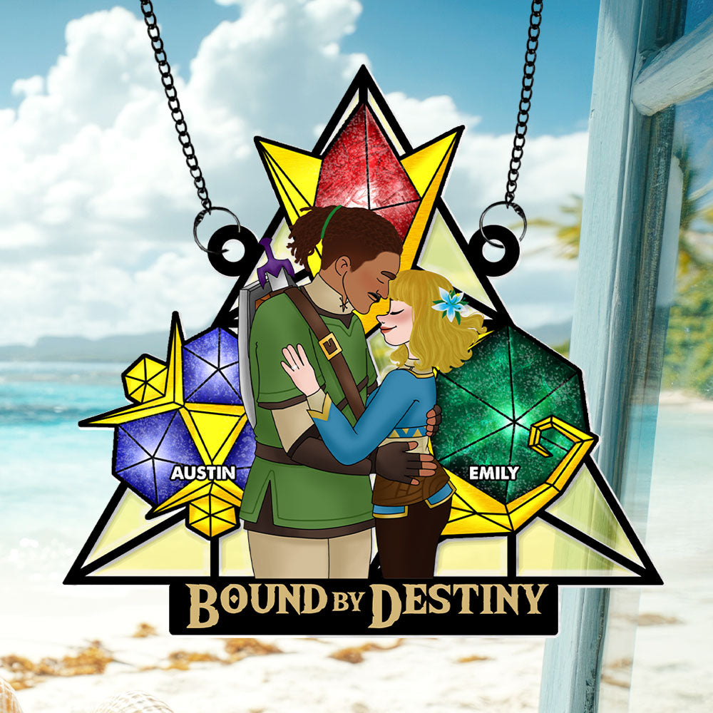 Couple Suncatcher Ornaments - Personalized Gifts 03ohti110225hg-Homacus