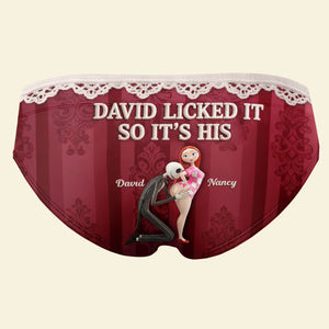 Naughty Couple Briefs - Personalized Gifts For Her Women's Briefs 02OHTI251225-Homacus